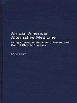 cover image of African American Alternative Medicine